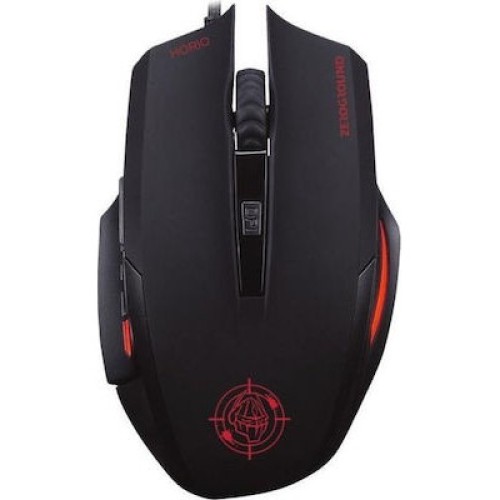 MOUSE ΕΝΣΥΡΜΑΤΟ ZEROGROUND MS-3300G HORIO V2.0 GAMING BLACK